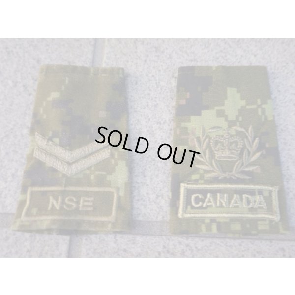 画像1: カナダ軍CADPAT迷彩階級章