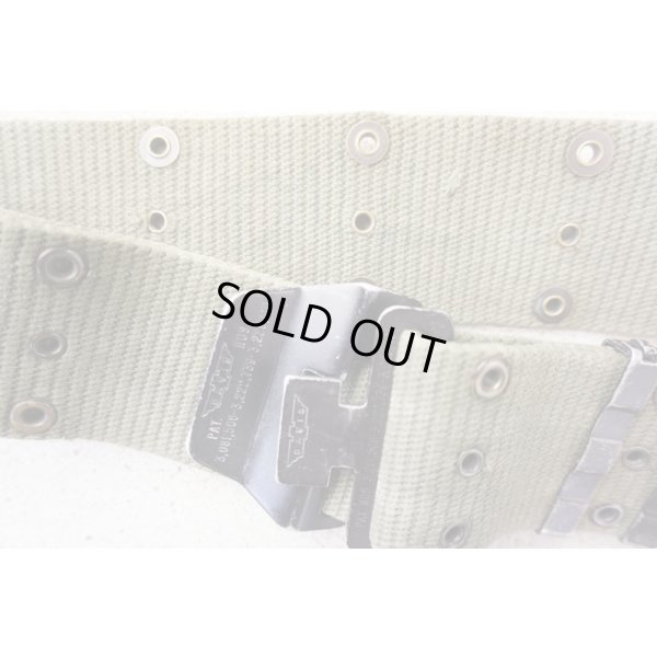 画像3: 米軍ベトナム戦争M1956/61(M56/61)ピストルベルト後期型(縦折りタイプ)DAVISバックル使用モデル