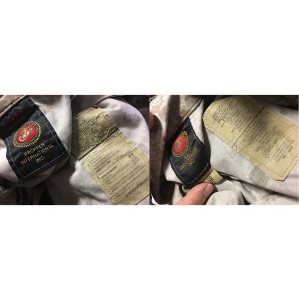 画像5: 米軍 米海兵隊デザートMARPAT迷彩MCCUUジャケット防虫仕様