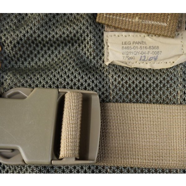 画像3: 米軍アライドFSBEIIレッグパネルCB(コヨーテブラウン)