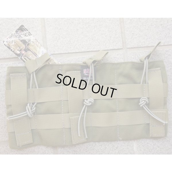 画像2: 米軍放出BDS製トリプルオープントップマガジンポーチOD新品(旧仕様)