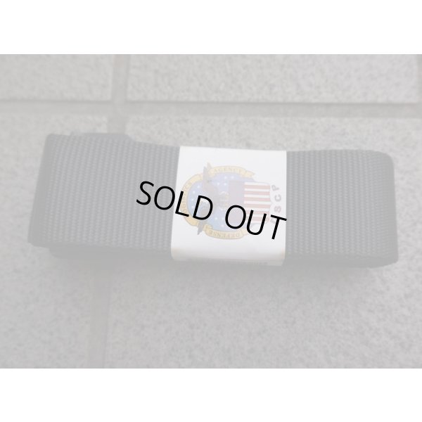 画像1: 米軍BDUベルト黒 新品