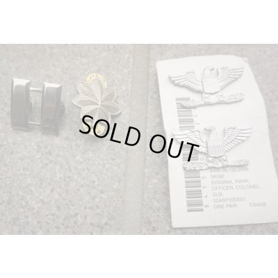 画像1: 米軍 士官用 金属製階級章フルカラー品 各種