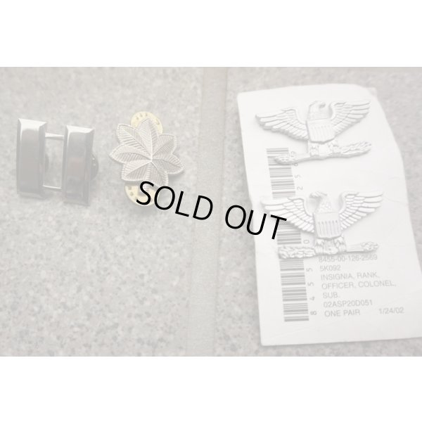 画像1: 米軍 士官用 金属製階級章フルカラー品 各種