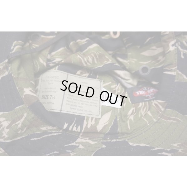 画像4: 米軍放出TRU-SPECタイガーストライププロダクツ製タイガーストライプ迷彩ブーニーハット新品