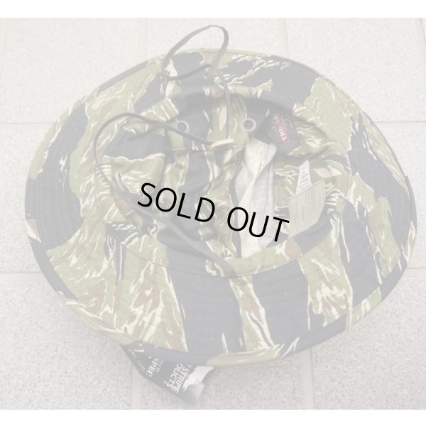 画像3: 米軍放出TRU-SPECタイガーストライププロダクツ製タイガーストライプ迷彩ブーニーハット新品