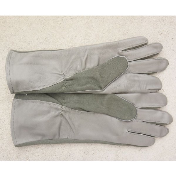 画像2: 米軍GS/FRP-2ノーメックスグローブ セージグリーン新品