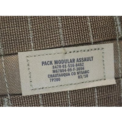 画像5: 米軍アライドFSBEII MAP(モジュラーアサルトパック)CB(コヨーテブラウン)新品