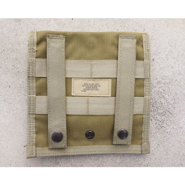 画像2: 米軍アライドSFLCSアドミンポーチ カーキ新品