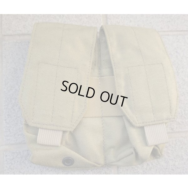 画像1: 米軍放出TAGダブルマガジンポーチCT(コヨーテタン)旧カラー品