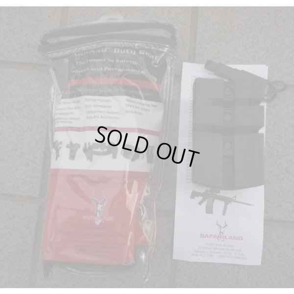 画像2: 米法執行機関放出サファリランド7742 M16用マガジンクリップ黒 新品(廃版品)