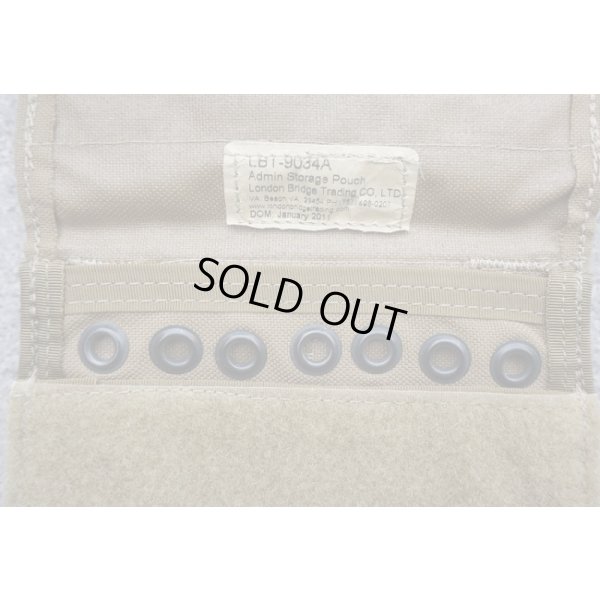 画像3: 米軍放出LBT-9034AアドミンポーチCB(コヨーテブラウン)新品