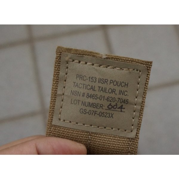 画像3: 米軍 米海兵隊タクティカルテイラーAN/PRC-153ラジオポーチCB(コヨーテブラウン)
