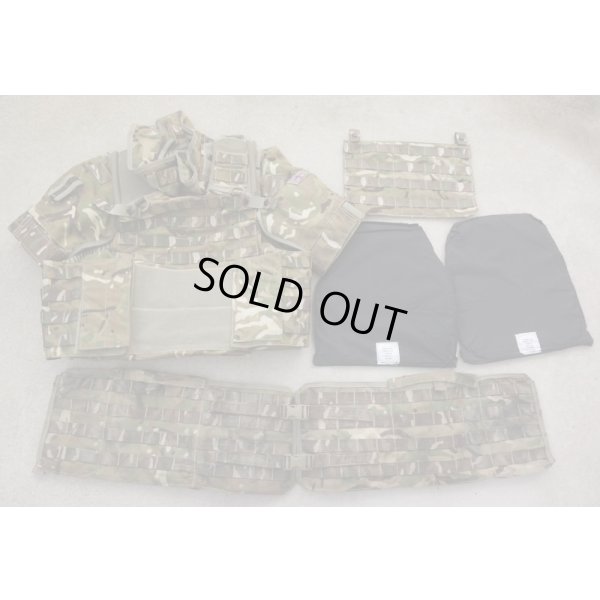 画像1: 英軍MTP迷彩オスプレイmk4ボディアーマー180/104ショルダーアーマー・カマーバンド等付属