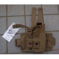 米軍放出SPEC-OPS VAPORレッグホルスターCB(コヨーテブラウン)ベレッタM9用 新品