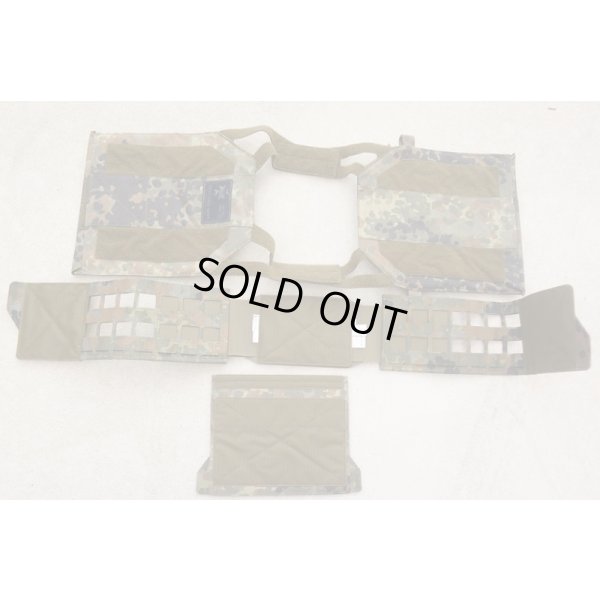 画像5: Templars Gear製TPCプレートキャリア フレクター迷彩(フレック迷彩)MOLLEカマーバンド・MOLLEフロントパネル付き新品