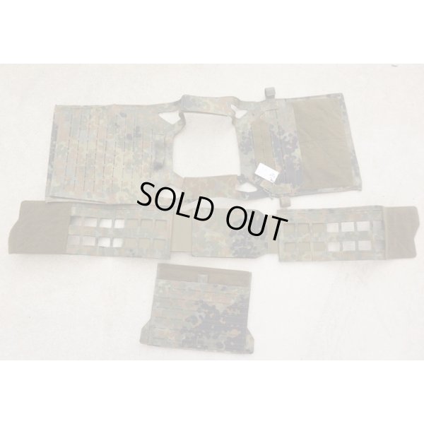 画像4: Templars Gear製TPCプレートキャリア フレクター迷彩(フレック迷彩)MOLLEカマーバンド・MOLLEフロントパネル付き新品