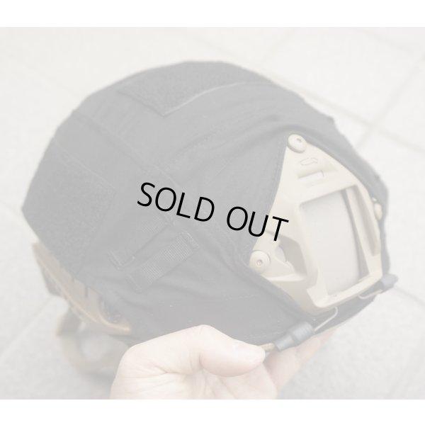 画像1: BPタクティカルOPS-CORE FAST用ヘルメットカバー黒 新品