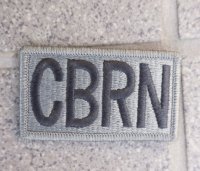 米軍 米陸軍ACU（UCP迷彩）用CBRN徽章 新品