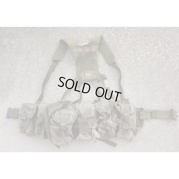 画像1: 英軍DPM迷彩PLCEベルトキット ポーチ5個・Vanguard製ベルトパッドセット(難有り)