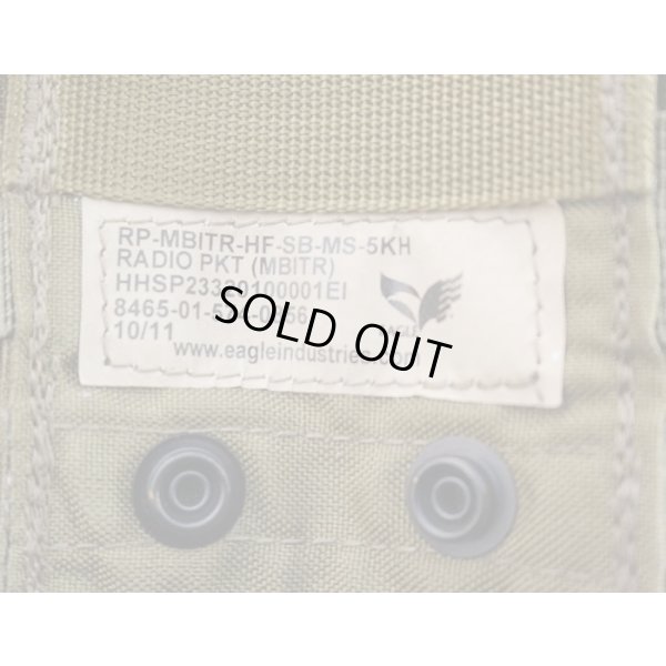 画像3: 米軍イーグルSFLCS V.2 MBITRラジオポーチ カーキ新品