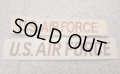 米軍 米空軍デザートカラー色U.S. AIR FORCEテープ