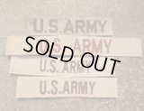 米軍 米陸軍デザートカラー色U.S. ARMYテープ