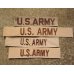 画像1: 米軍 米陸軍デザートカラー色U.S. ARMYテープ (1)