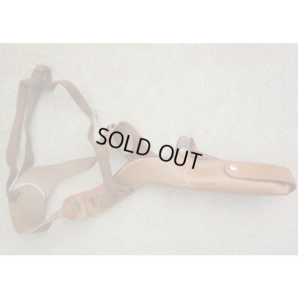 画像2: 米軍放出ビアンキX2100ショルダーホルスター茶4インチリボルバー用 新品(廃版品)