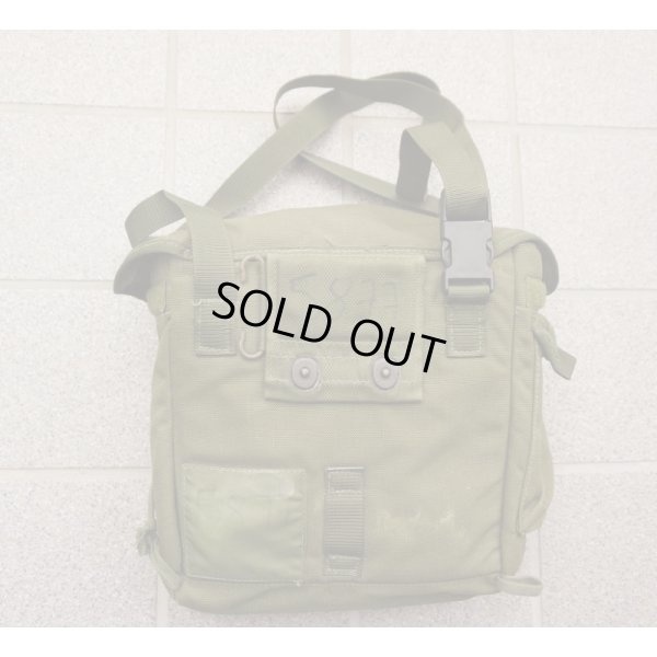 画像2: 英軍S10レスピレーター用ガスマスクバッグOD