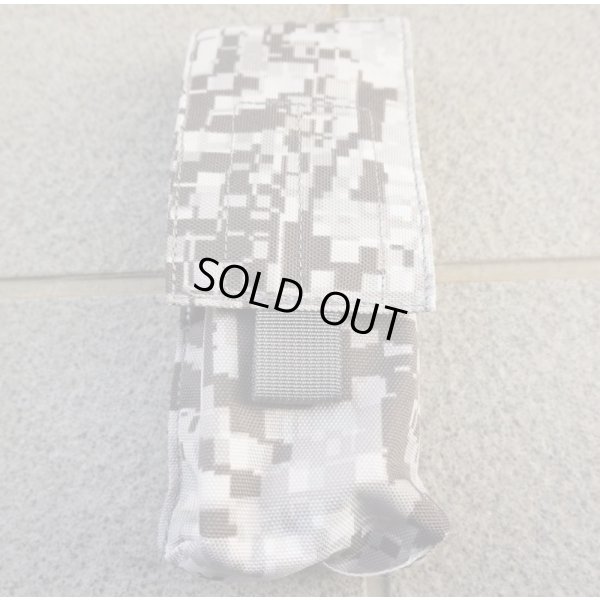 画像1: LBX-0302シングルマガジンポーチ スノーラプター迷彩 新品