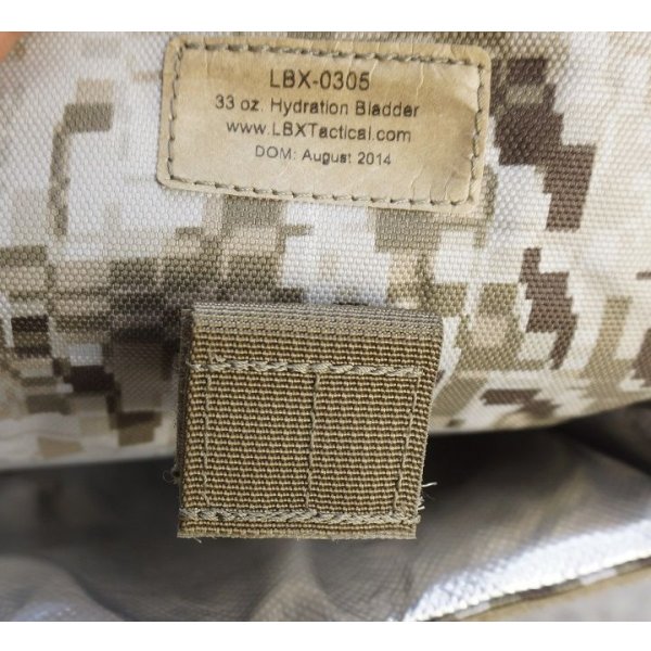 画像3: LBX-0305 33オンス用ハイドレーションポーチ インランドタイパン迷彩 新品