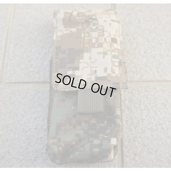 画像1: LBX-0302シングルマガジンポーチ カイマン迷彩 新品