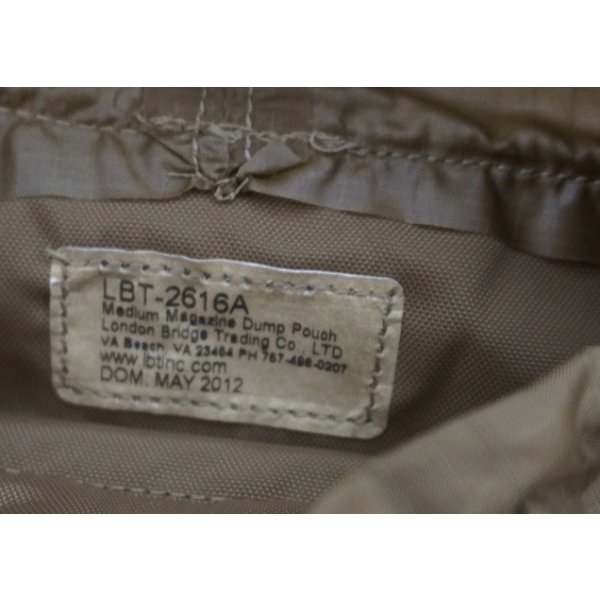 画像4: LBT-2616AダンプポーチCB(コヨーテブラウン)新品