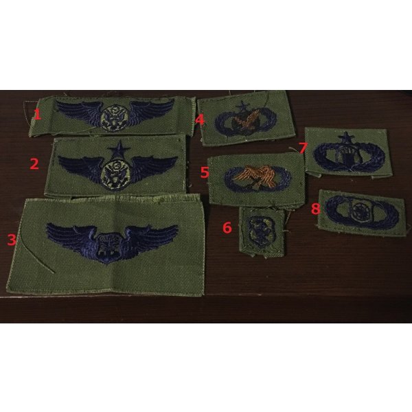 画像1: 米軍 米空軍サブデュード スキルパッチ各種