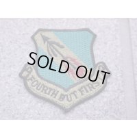 米軍 米空軍 第4戦闘航空団サブデュード部隊章カットエッジタイプ後期型