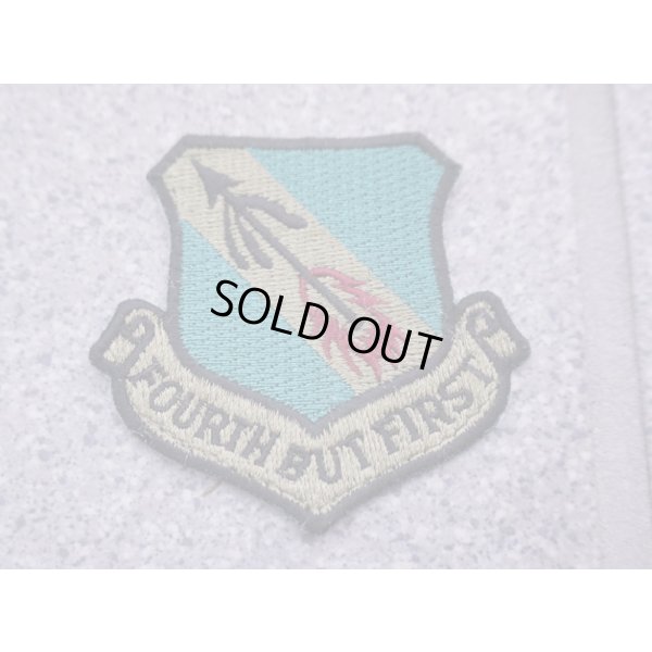 画像1: 米軍 米空軍 第4戦闘航空団サブデュード部隊章カットエッジタイプ後期型