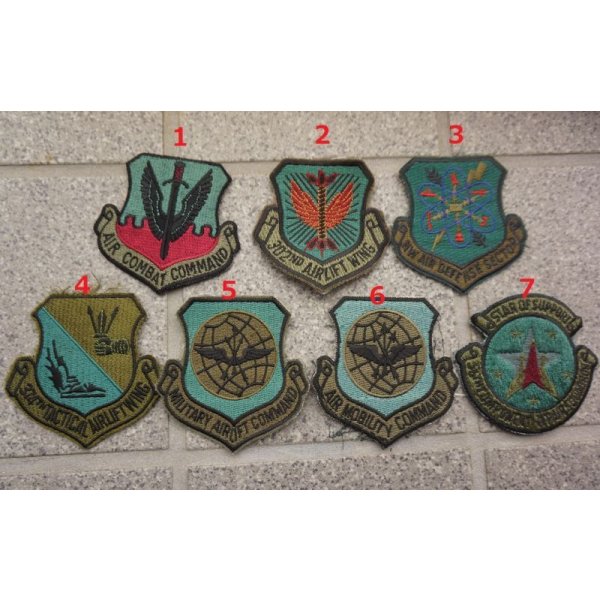 画像1: 米軍 米空軍サブデュード部隊章カットエッジタイプ各種