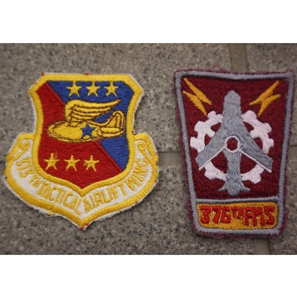 画像1: 米軍 米空軍フルカラー部隊章カットエッジタイプ各種 新品