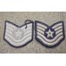 画像2: 米軍 米空軍フルカラー技術軍曹 階級章2枚セット (2)