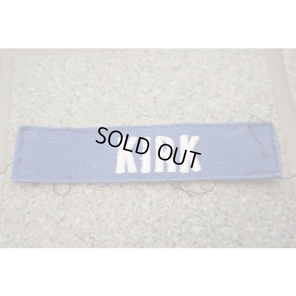 画像1: 米軍 米空軍フルカラー ネームテープ