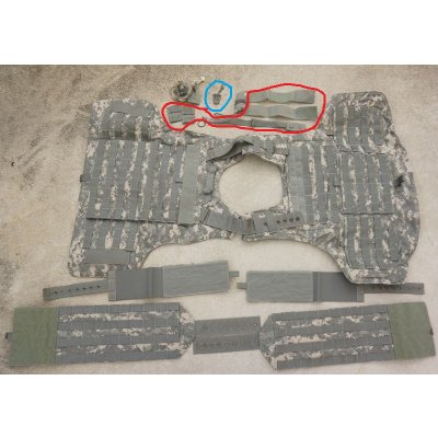 画像6: イーグル試作品ボディアーマーUCP迷彩(ACU迷彩)新品