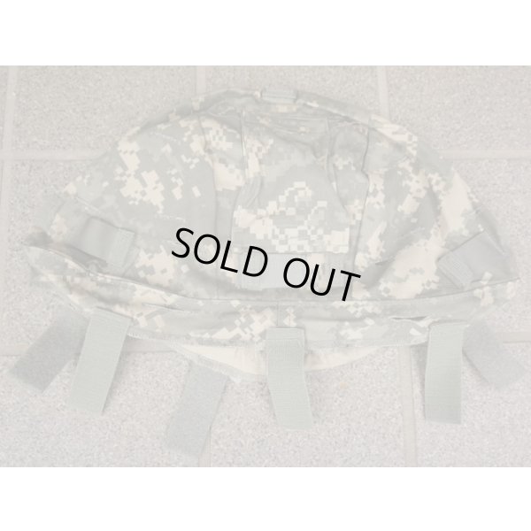 画像1: 米軍ACH用ヘルメットカバーUCP迷彩(ACU迷彩)SMALL/MEDIUM