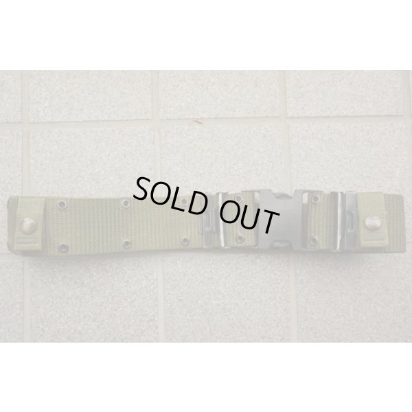 画像1: 米軍LC-2AピストルベルトOD MEDIUM