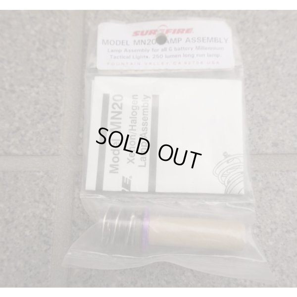 画像1: 米軍放出シュアファイアM6フラッシュライト用MN20ランプアッセンブリー新品(廃版品)