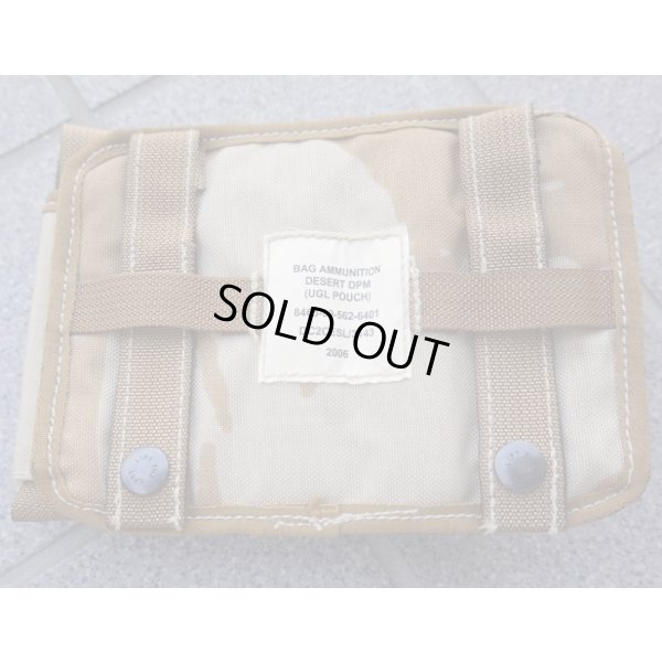 画像2: 英軍DDPM迷彩4連40mmグレネードポーチ初期型