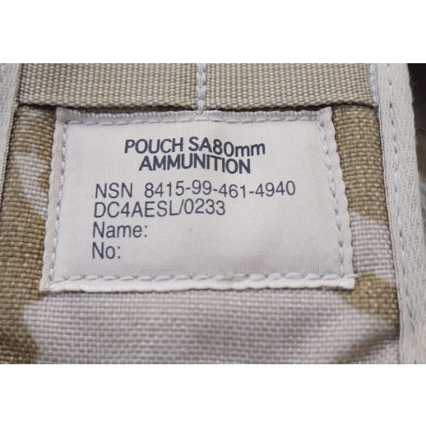 画像3: 英軍DDPM迷彩トリプルマガジンポーチ