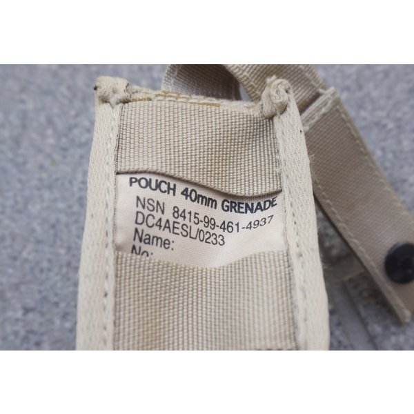画像3: 英軍DDPM迷彩シングル40mmグレネードポーチ
