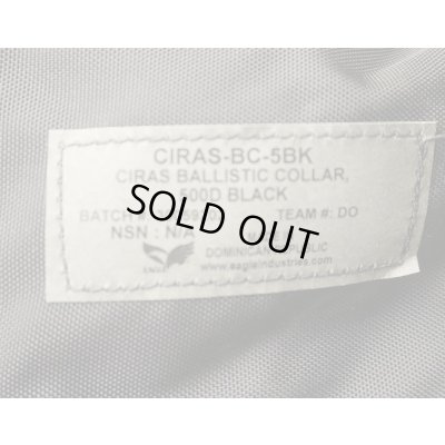 画像3: イーグルCIRAS用ネックアーマーカバー黒(500Dナイロン製)新品
