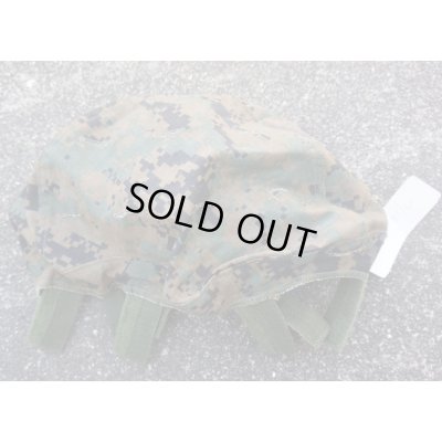 画像1: 米軍 米海兵隊LWH用ヘルメットカバー ウッドランドMARPAT/デザートMARPAT(リバーシブル)MEDIUM/LARGE新品